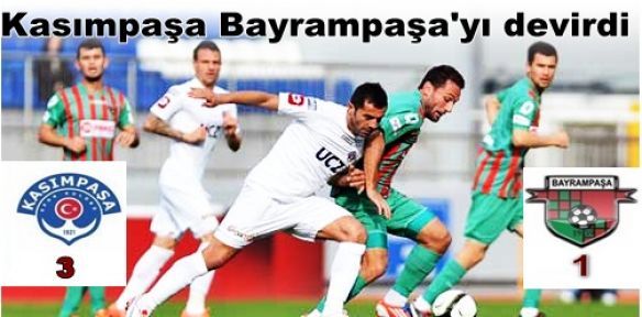 Kasımpaşa Bayrampaşa'yı devirdi