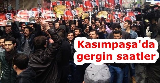 Kasımpaşa'da gergin saatler