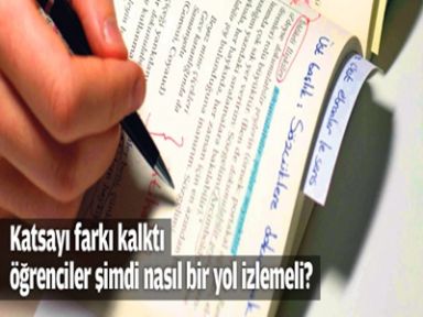 Katsayı farkı kalktı, öğrenciler şimdi nasıl bir yol izlemeli?