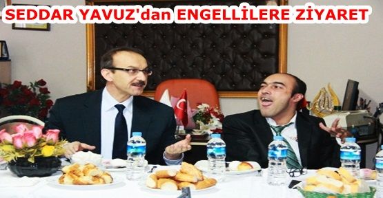 Kaymakam Yavuz’dan engellilere ziyaret