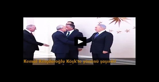 Kemal Kılıçdaroğlu Köşk'te yönünü şaşırdı