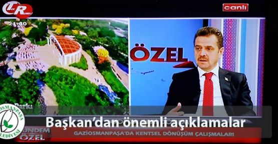 Kentsel Dönüşüm’le Gaziosmanpaşalılar nefes alacak