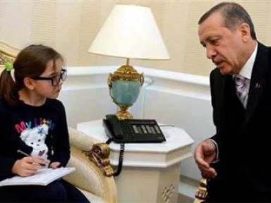 Küçük gazeteciden Erdoğan'a: Başbakanlık nasıl bir duygu