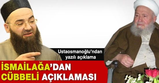 İsmailağa'dan 'Cübbeli' ile ilgili açıklama