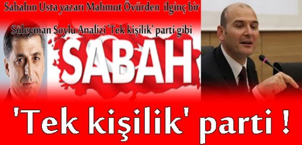 Mahmut Övür'den ilginç bir analiz.