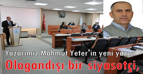 Mahmut Yeter'in yeni yazısı 