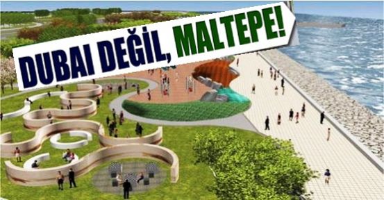 Maltepe'de dolguyla denizde dev yeşil alan