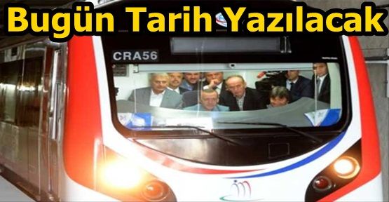 Marmaray Bugün Açılıyor