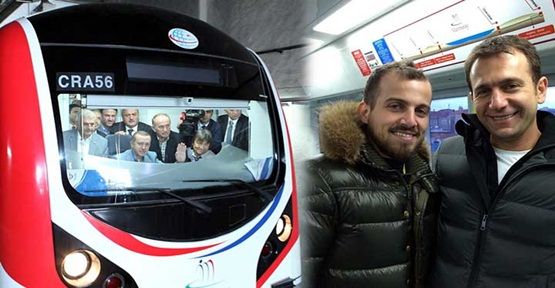 Marmaray’da ‘Oyumuz babama’ pozlu tweet