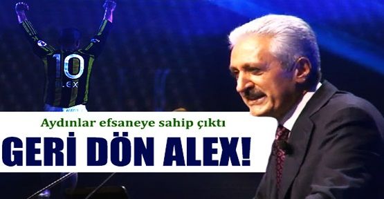 Mehmet Ali Aydınlar: Alex'i geri getireceğim!