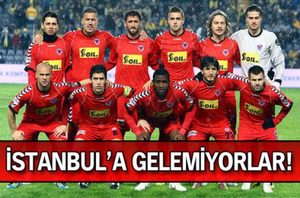 Mersin İstanbul'a gelemiyor!