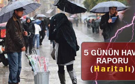 Meteoroloji'den kuvvetli yağış uyarısı