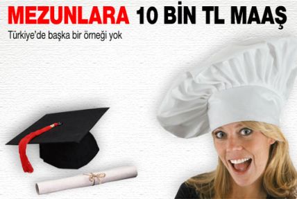 Mezunlara 10 bin TL maaşla iş hazır