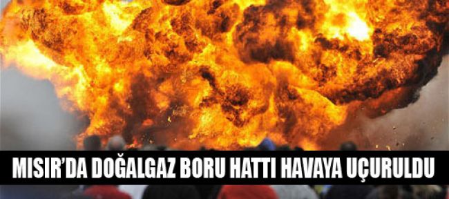 Mısır'da doğalgaz hattına saldırı