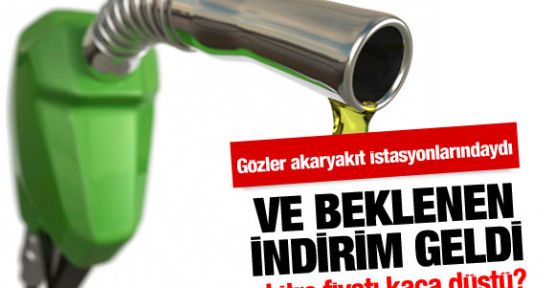 Motorin ve benzine indirim geldi!