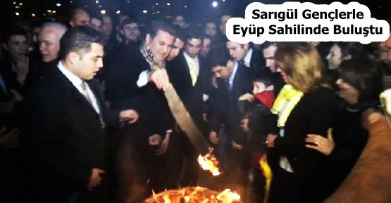 Mustafa Sarıgül Gençlerle Eyüp Sahilinde Buluştu