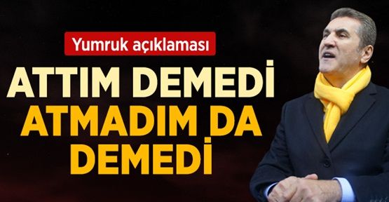 Mustafa Sarıgül'den Yumruk İddialarına Yanıt