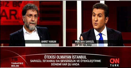 Mustafa Sarıgül'den yüzde elli gafı