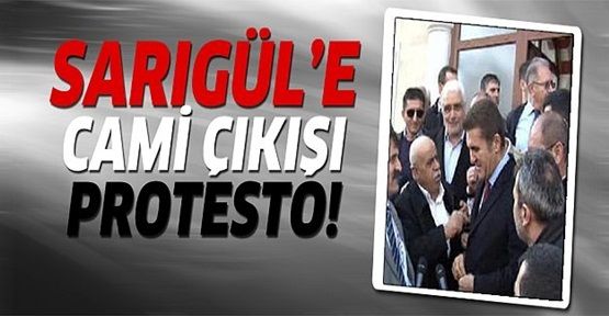 Mustafa Sarıgül'e protesto şoku!