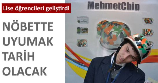 Nöbette uyuyan asker için 'MehmetChip'