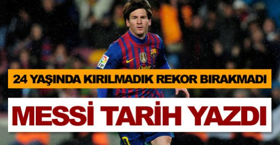 Nou Camp'ta Messi'nin rekorlar gecesi!