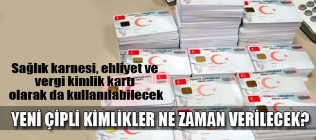 Nüfus cüzdanı gidiyor çipli kimlik geliyor