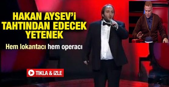 O Ses Türkiye'de Opera sanatçısı geceye damga vurdu