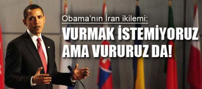 Obama: İran'a karşı İsraille sımsıkıyız