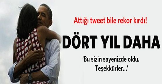 Obama twitter rekoru kırdı