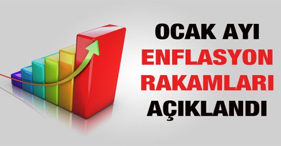 Ocak ayı enflasyon rakamları...