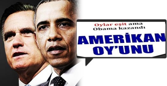 Oylar eşit ama Obama kazandı 