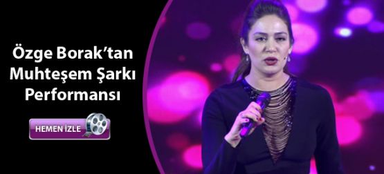 Özge Borak Beyaz Show’a damga vurdu