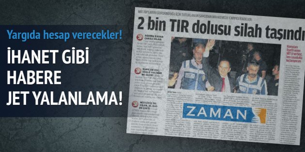 Paralel kaynaklı 'MİT tırları' haberine jet yalanlama