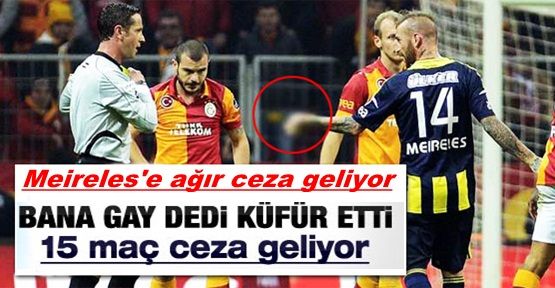 Raul Meireles'e ağır ceza geliyor