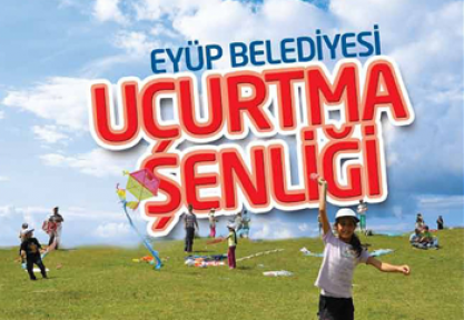 Rengarenk Uçurtmalar Eyüp Semalarında..