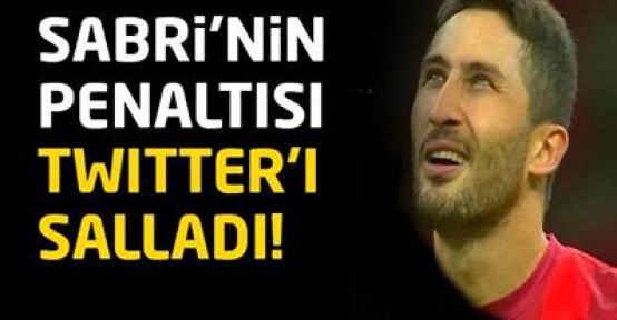 Sabri'nin Penaltısı Twitter'ı Salladı!