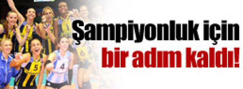 Şampiyonluk için '1' galibiyet daha..