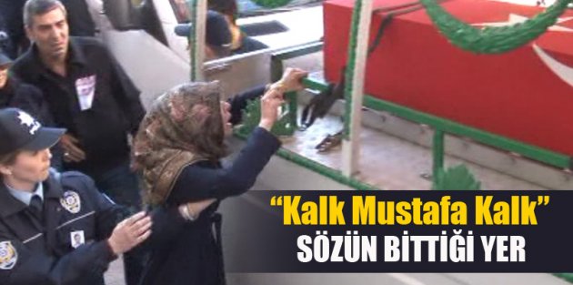 Şehit eşinin feryadı yürek dağladı