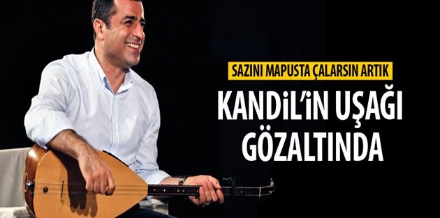 'Öyle kolay olmaz' diyen Demirtaş gözaltında