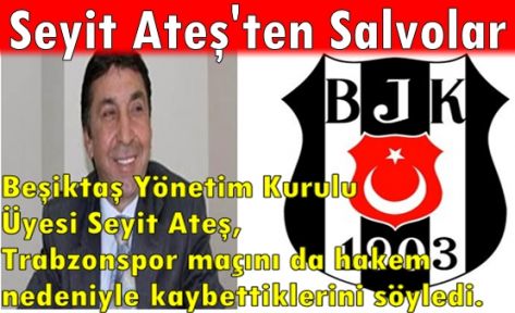 Seyit Ateş'ten Salvolar.