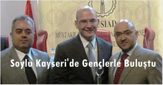 süleyman Soylu Kayseri'de Gençlerle Buluştu 