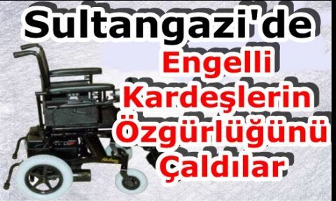 Sultangazi'de Engelli Kardeşlerin Özgürlüğünü Çaldılar