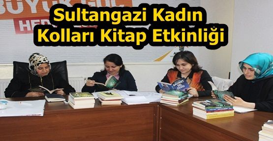 Sultangazi Kadın Kolları'nın Kitap Etkinliği