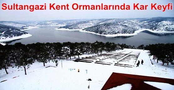 Sultangazi Kent Ormanlarında Kar Keyfi