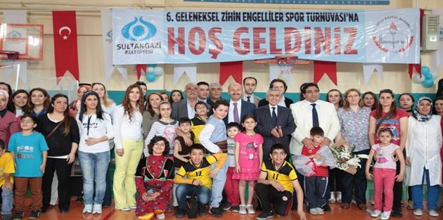 Sultangazi'de 6. Geleneksel Engelliler Spor Turnuvası