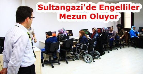 Sultangazi'de Engelliler Mezun Oluyor