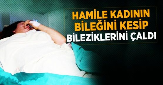 Sultangazi'de Hamile Kadın Bileği Kesilerek Gasp Edildi