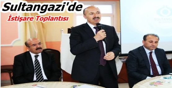 Sultangazi'de İstişare Toplantısı