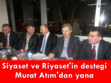 sultangazi'de Murat atım delegelerle..