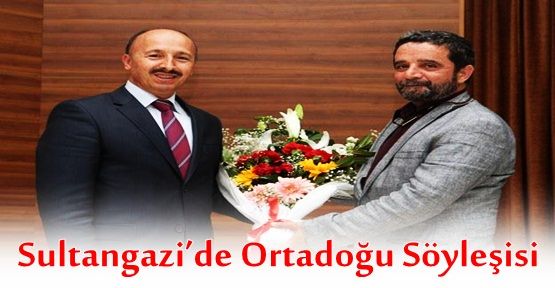 Sultangazi’de Ortadoğu Söyleşisi